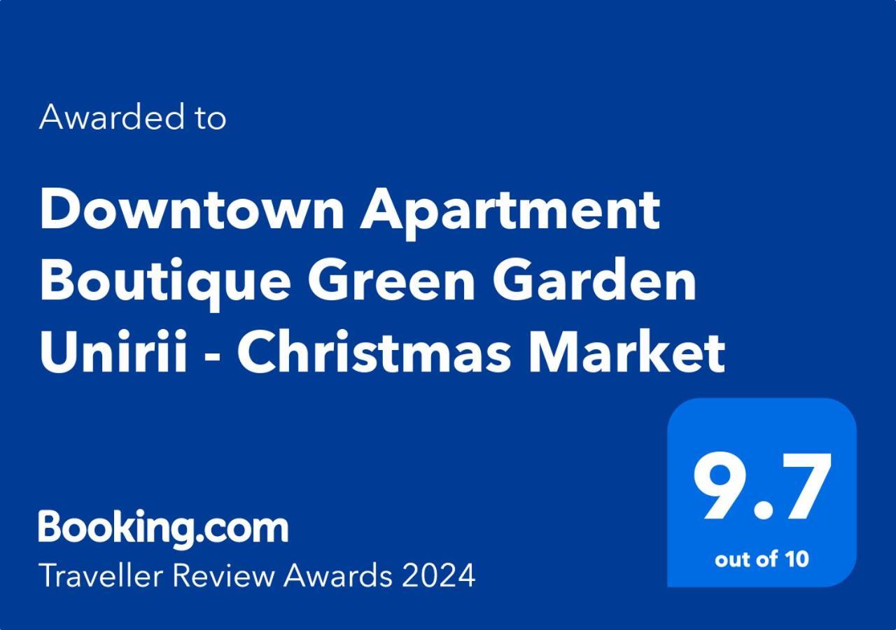 Downtown Apartment Boutique Green Garden Unirii Бухарест Экстерьер фото
